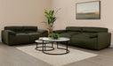 Zion Leather 3 + 2 Seater Sofa Set