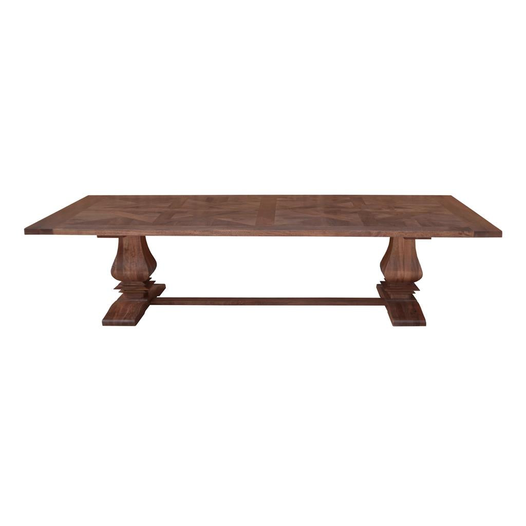 Hawthorn Parquetry Dining Table 245cm - Oak