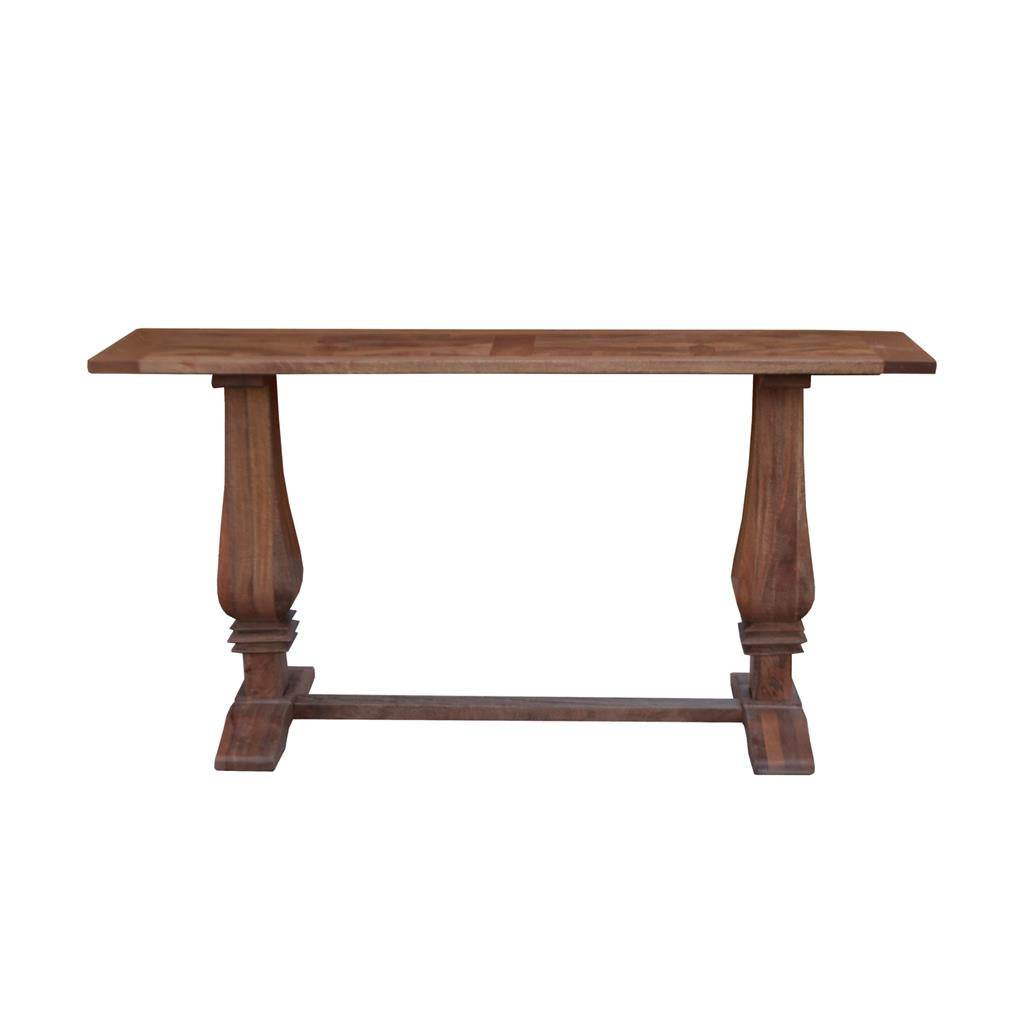 Hawthorn Parquetry Console Table - Oak