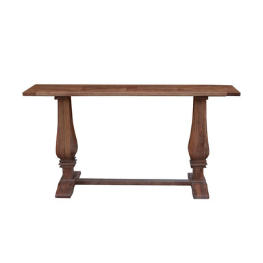 Hawthorn Parquetry Console Table - Oak