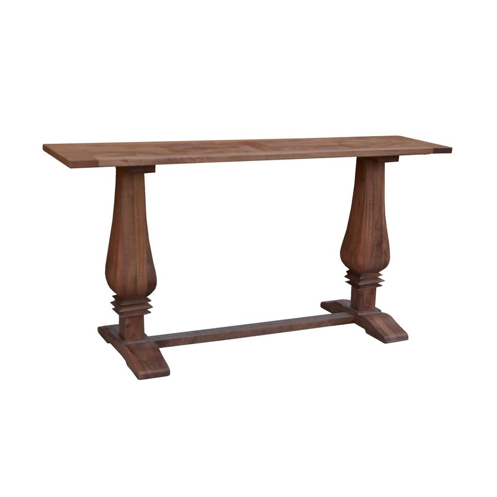 Hawthorn Parquetry Console Table - Oak