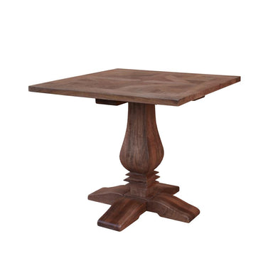 Hawthorn Parquetry Lamp Table - Oak