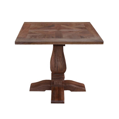 Hawthorn Parquetry Lamp Table - Oak