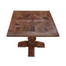 Hawthorn Parquetry Lamp Table - Oak