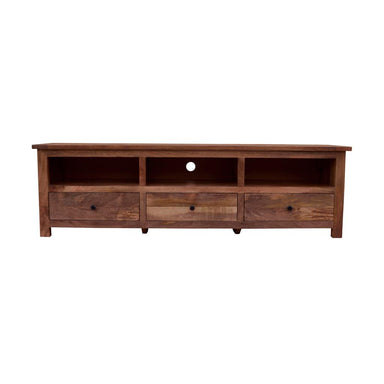 Hawthorn Parquetry 3 Drawer TV Unit - Oak