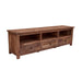 Hawthorn Parquetry 3 Drawer TV Unit - Oak