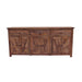 Hawthorn Parquetry 3 Drawer 6 Door Buffet - Oak