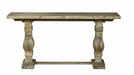 Omaha Console Table - Distressed Black