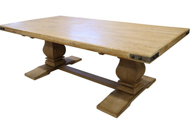 Abilene Mango Wood Coffee Table - Honey Wash