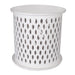 Tessera Round Side Table - White