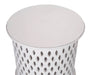 Tessera Round Side Table - White