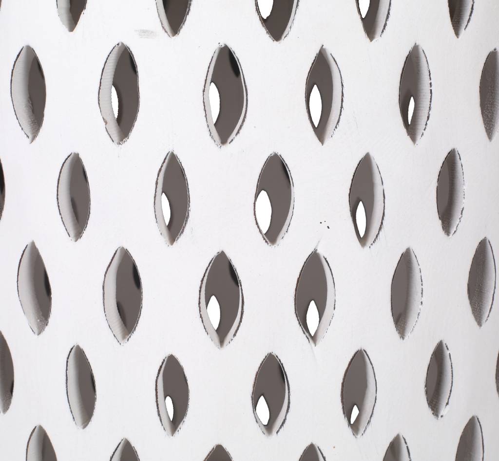 Tessera Round Side Table - White