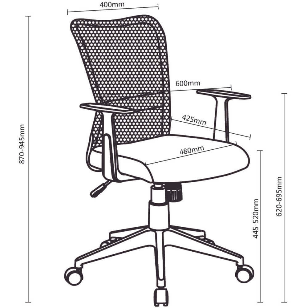 Ashley Fabric Office Chair