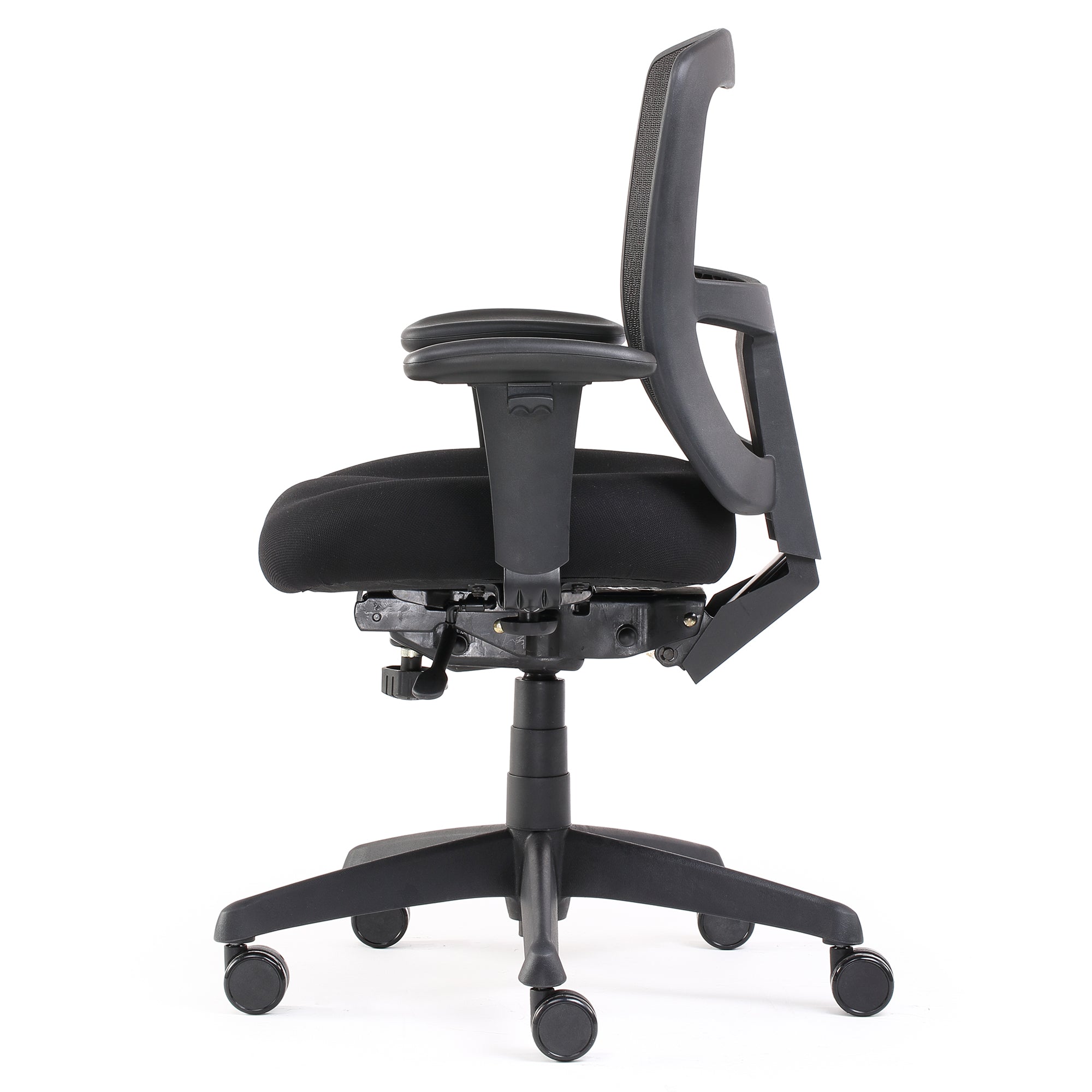 Miami Executive Office Chair with Arms - Black