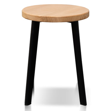 Alfhild Natural Wooden Seat Low Stool