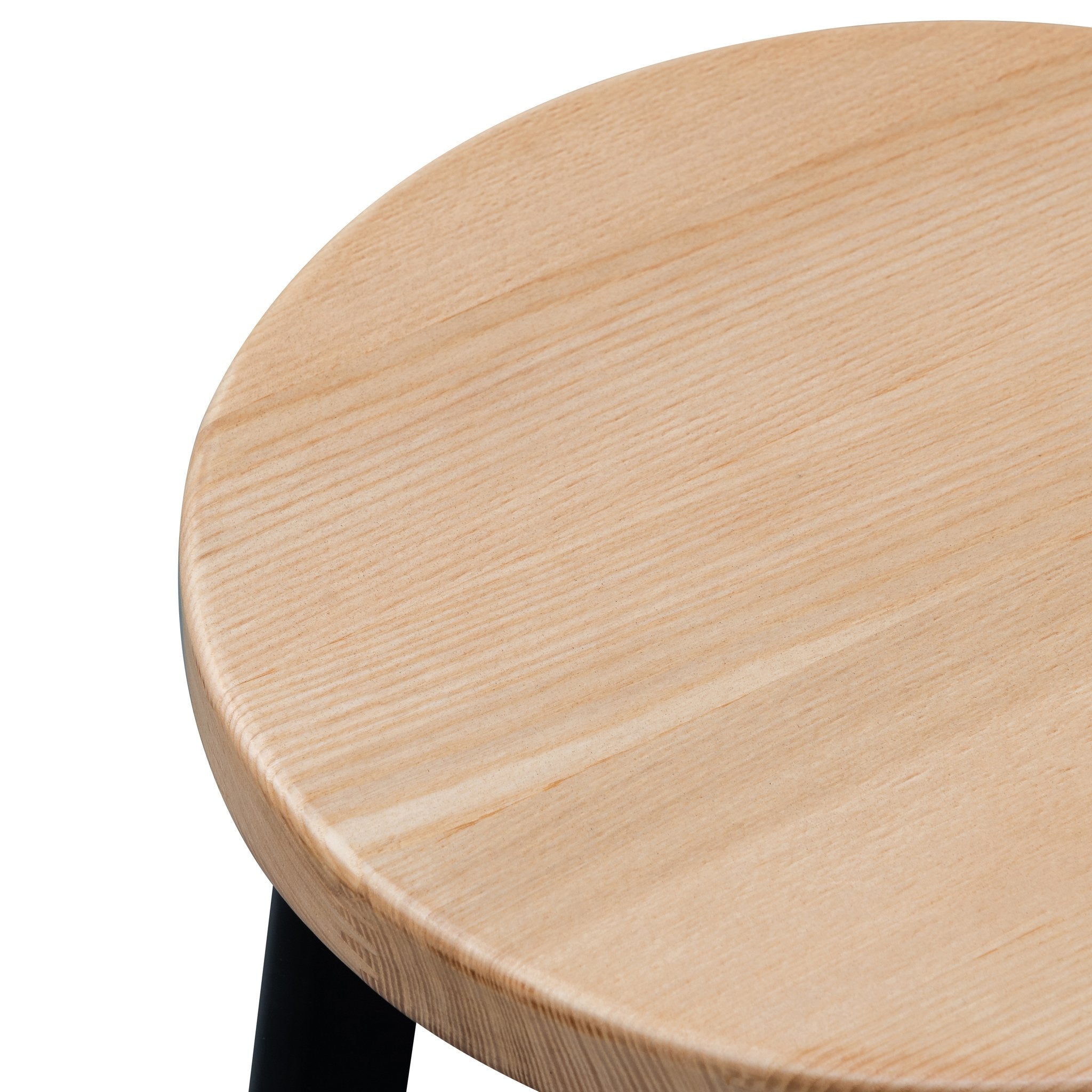 Alfhild Natural Wooden Seat Low Stool