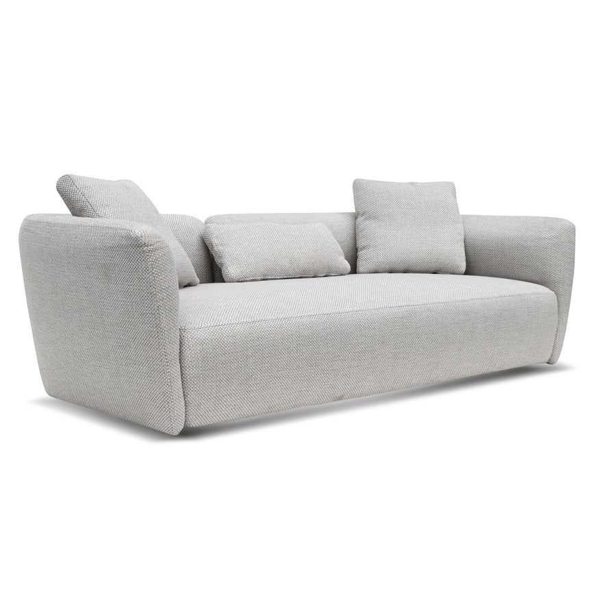 3 Seater Fabric Sofa, Passive Grey