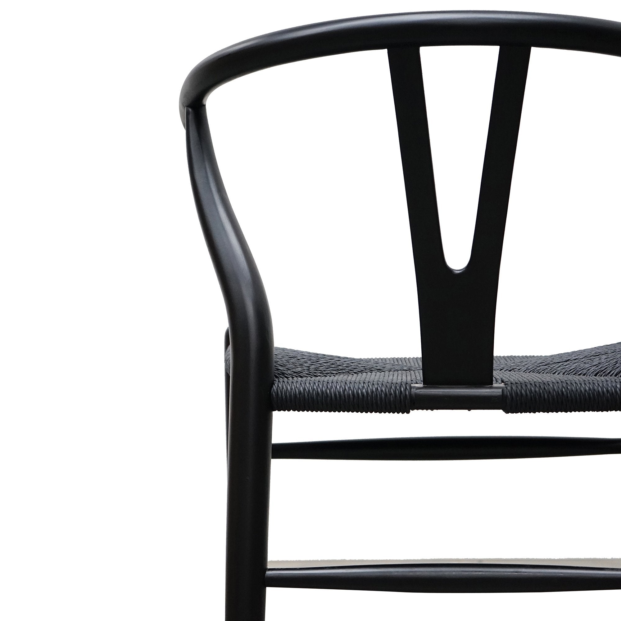 Wishbone Chair - Full Black