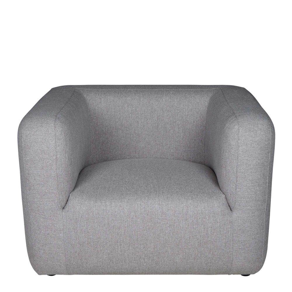 Reyne Upholstered Arm Chair - Grey