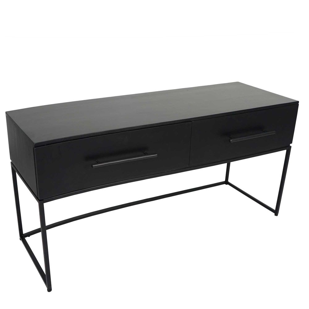 Manly Console Table - Black