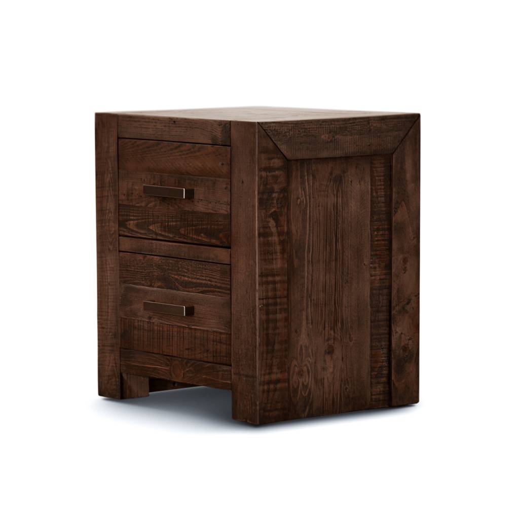 Syracuse 2 Drawers Bedside Table